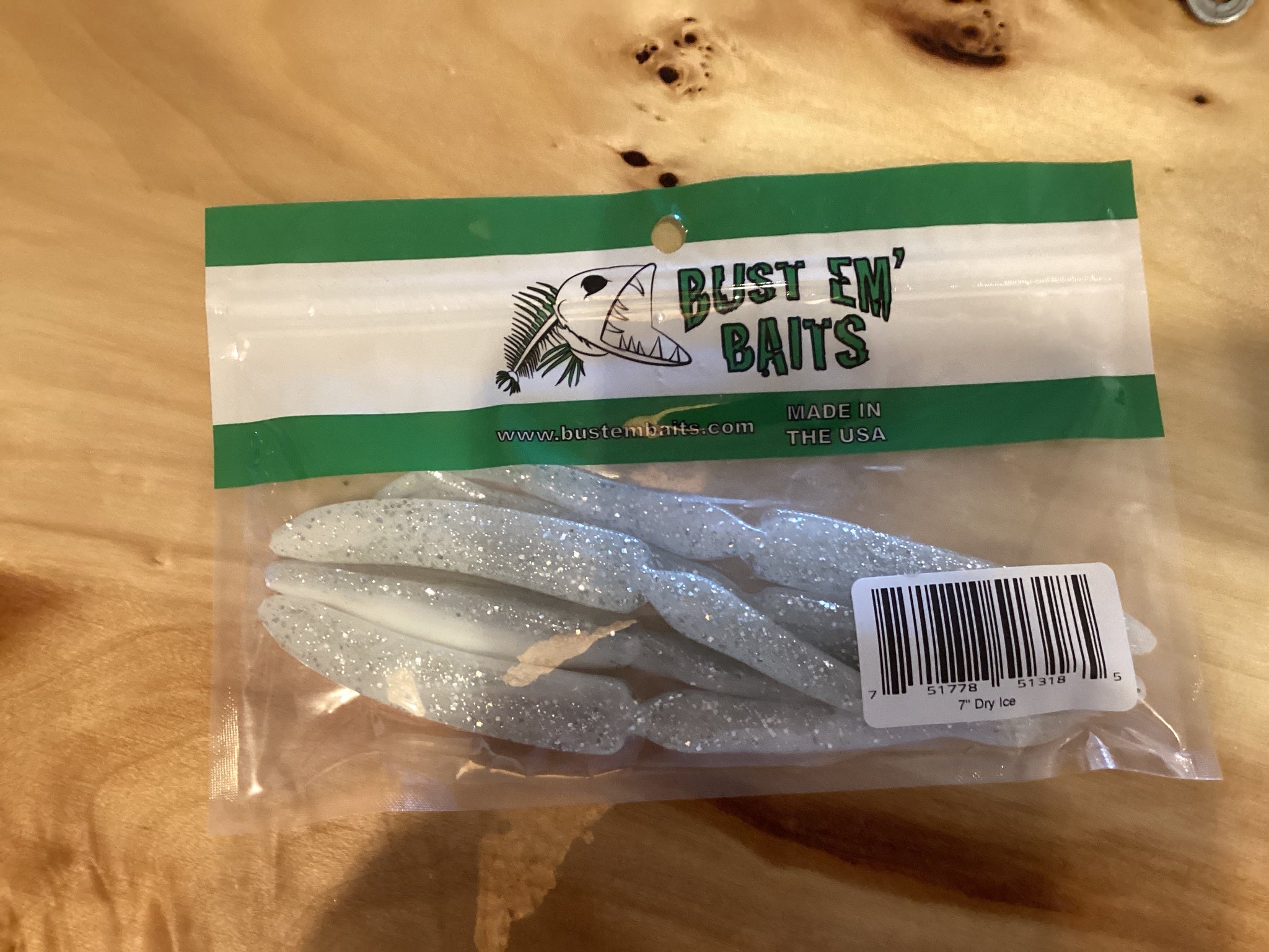 Bustem bait 7” dry ice