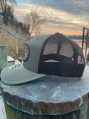 Olive “Built for the Outdoors” Camo Hat