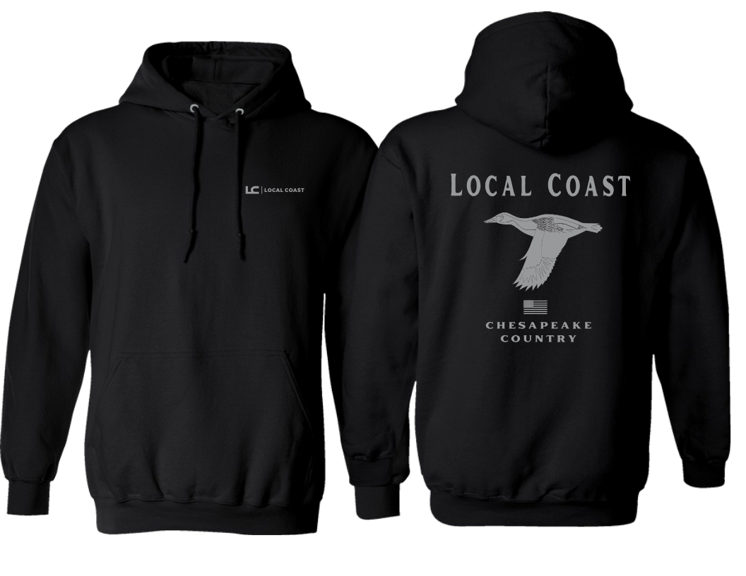 Black Chesapeake Country Hooded Sweatshirt