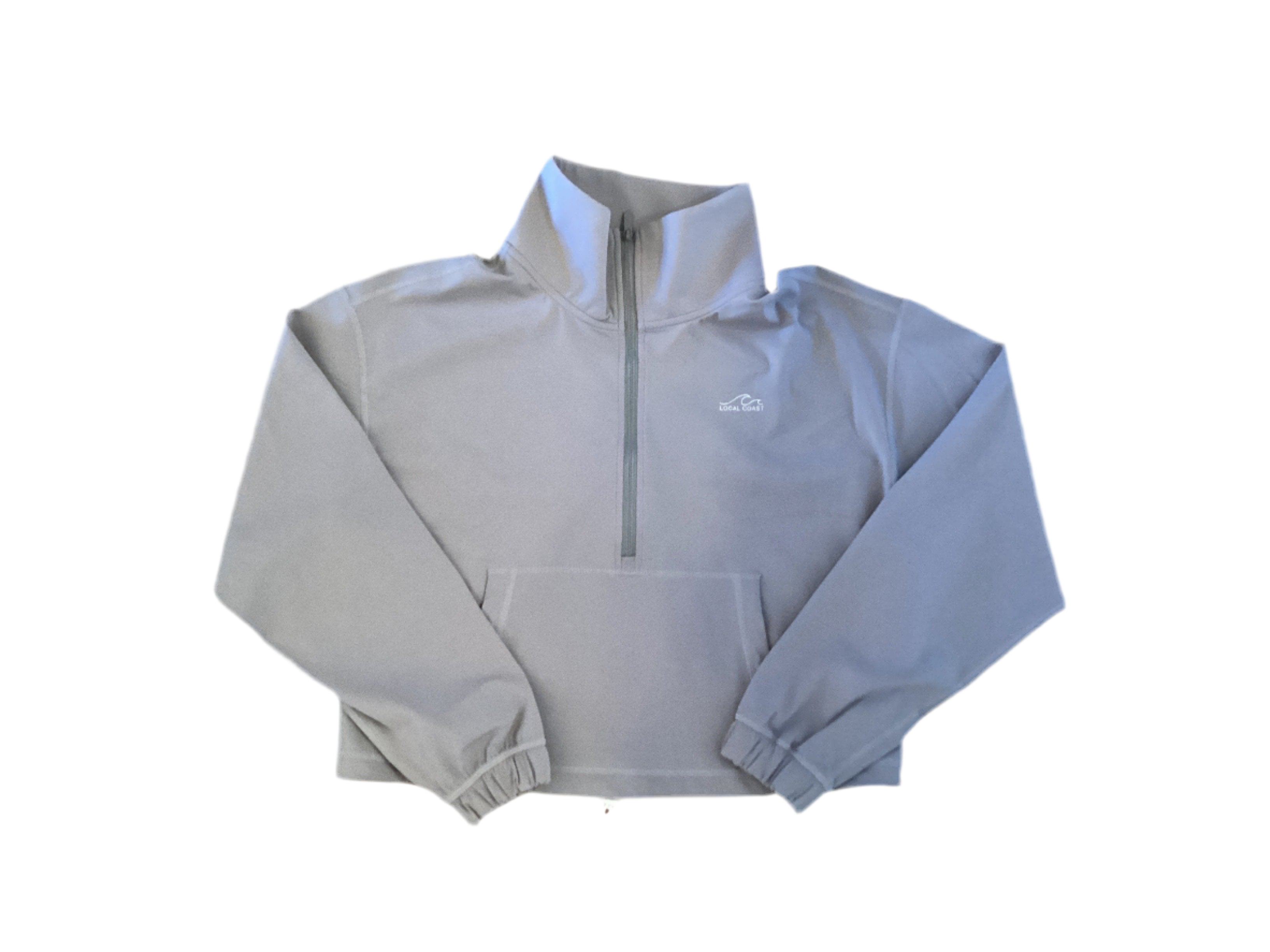 Half Zip Gray