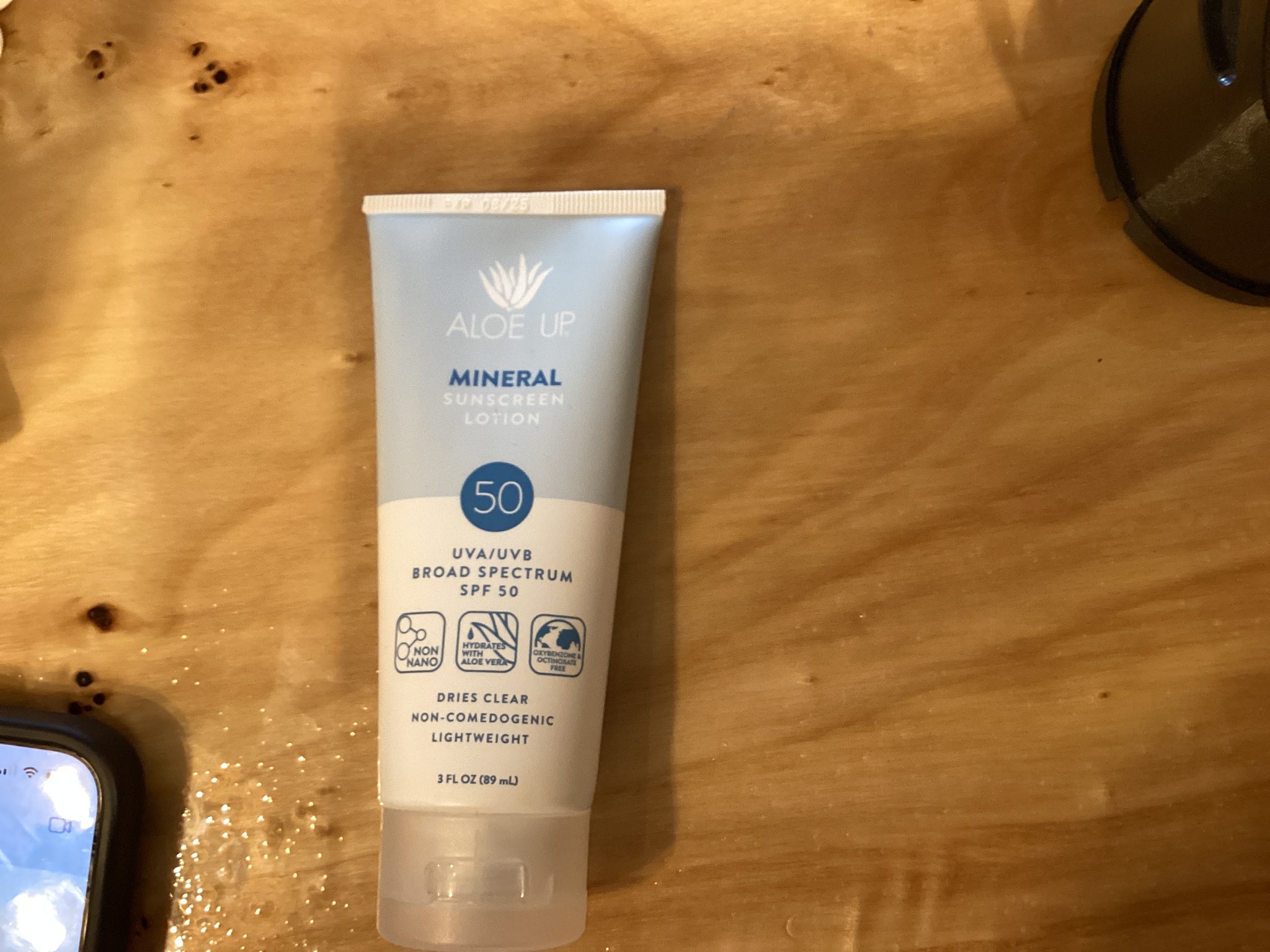 Mineral spf 50 lotion