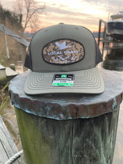 Olive “Built for the Outdoors” Camo Hat