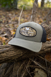 Olive “Built for the Outdoors” Camo Hat