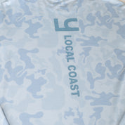 Blue Camo Bamboo UPF40+ Shirt